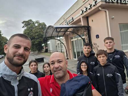 Mladi judoisti Judo kluba Ippon Kamnik na Pokalu Tamiša v Beogradu (5)